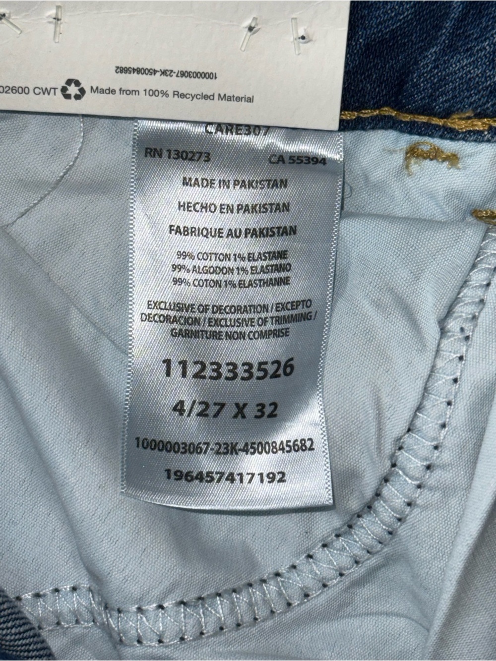 NWT Wrangler High-Rise Fierce Flare Jeans Women's Size 4/27x32 Medium Wash - Picture 5 of 6